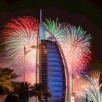 Burj Al Arab Fireworks 2021